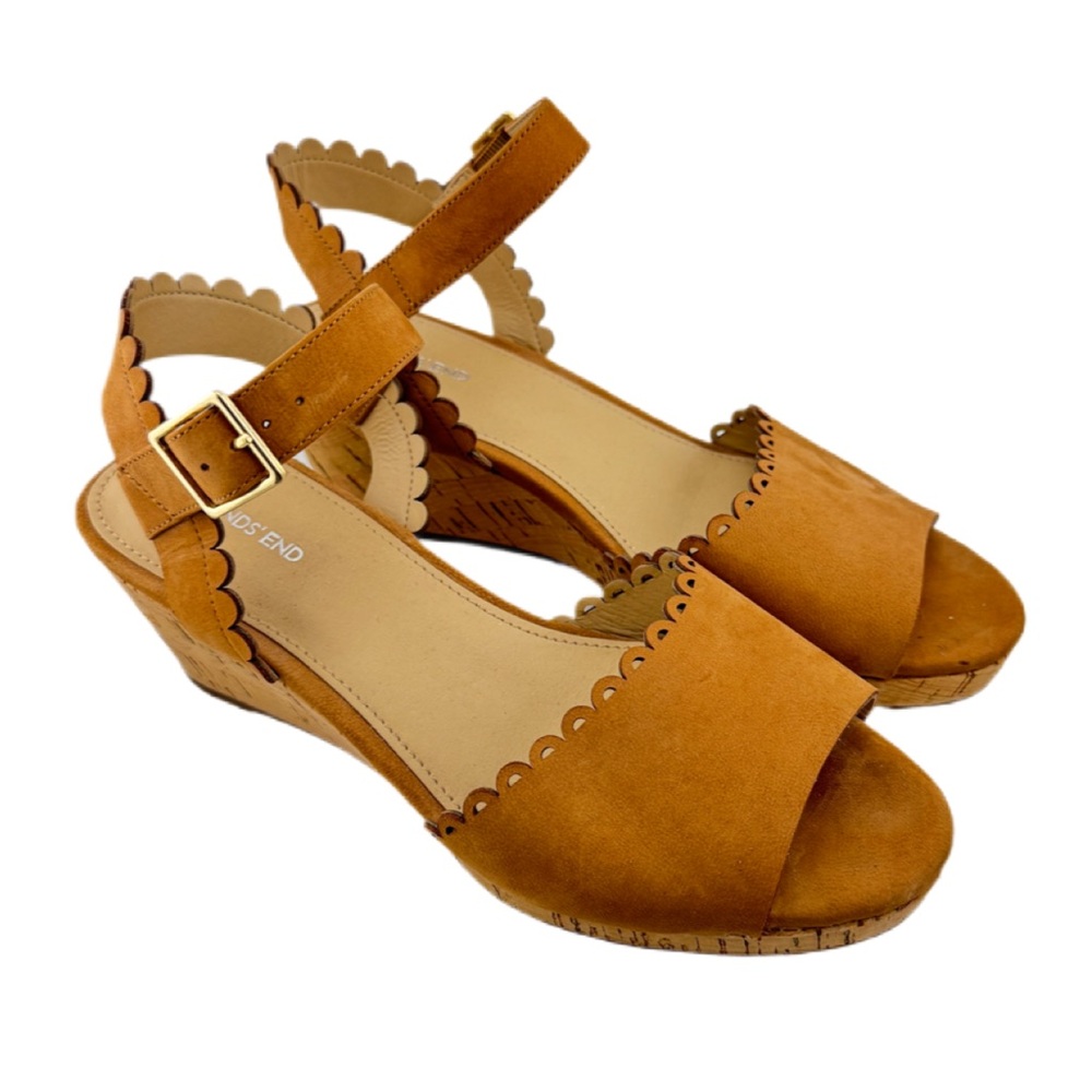 Lands’ End Wedge Sandals - Picture 3 of 7